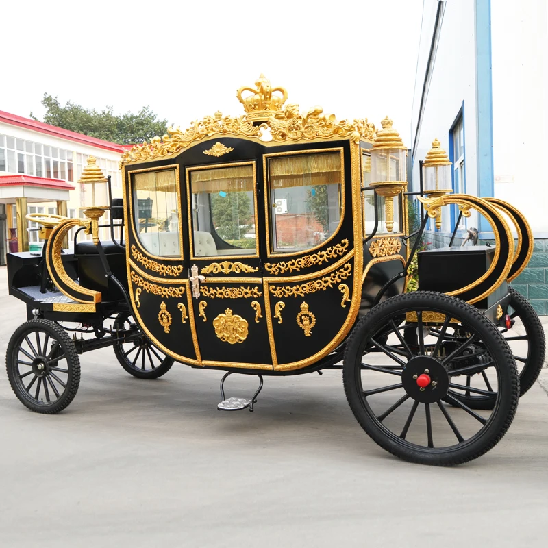 Royal Classic Electric Car Horse-drawn Electric Auxiliary Travel Electric Carriage