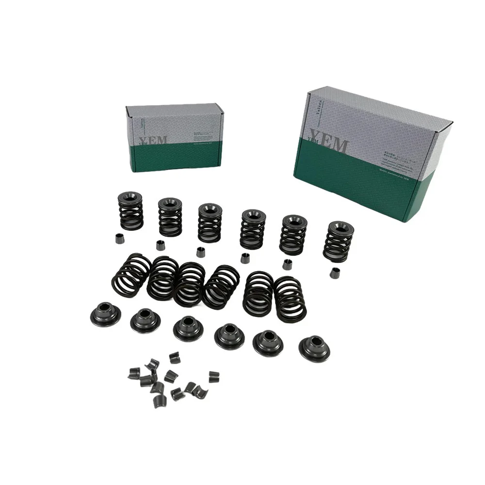 D6D Valve Spring Kit Spring Seat & Retainer for Volvo Industrial Engine Parts