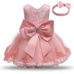 Baby Kids Flower Girls Dress Party Wedding Bridesmaid Gown Formal Dresses