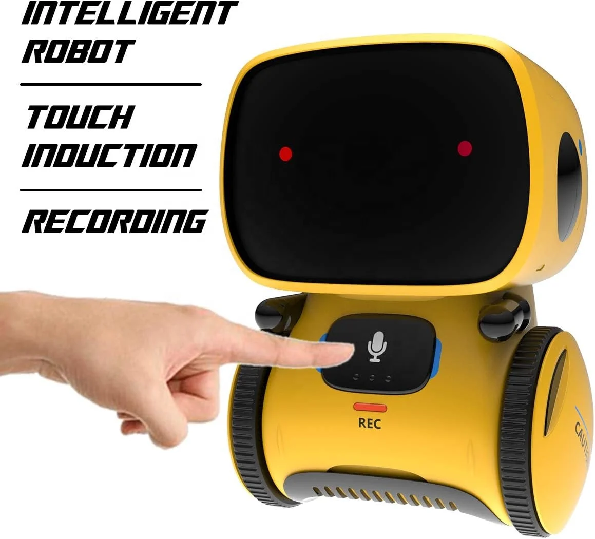 RC Robot Toys Smart Talking Intelligent STEM Robots Touch and Voice Control Remote Control Robot Toys