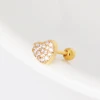 Gold 11# heart(Bar:0.8mm)