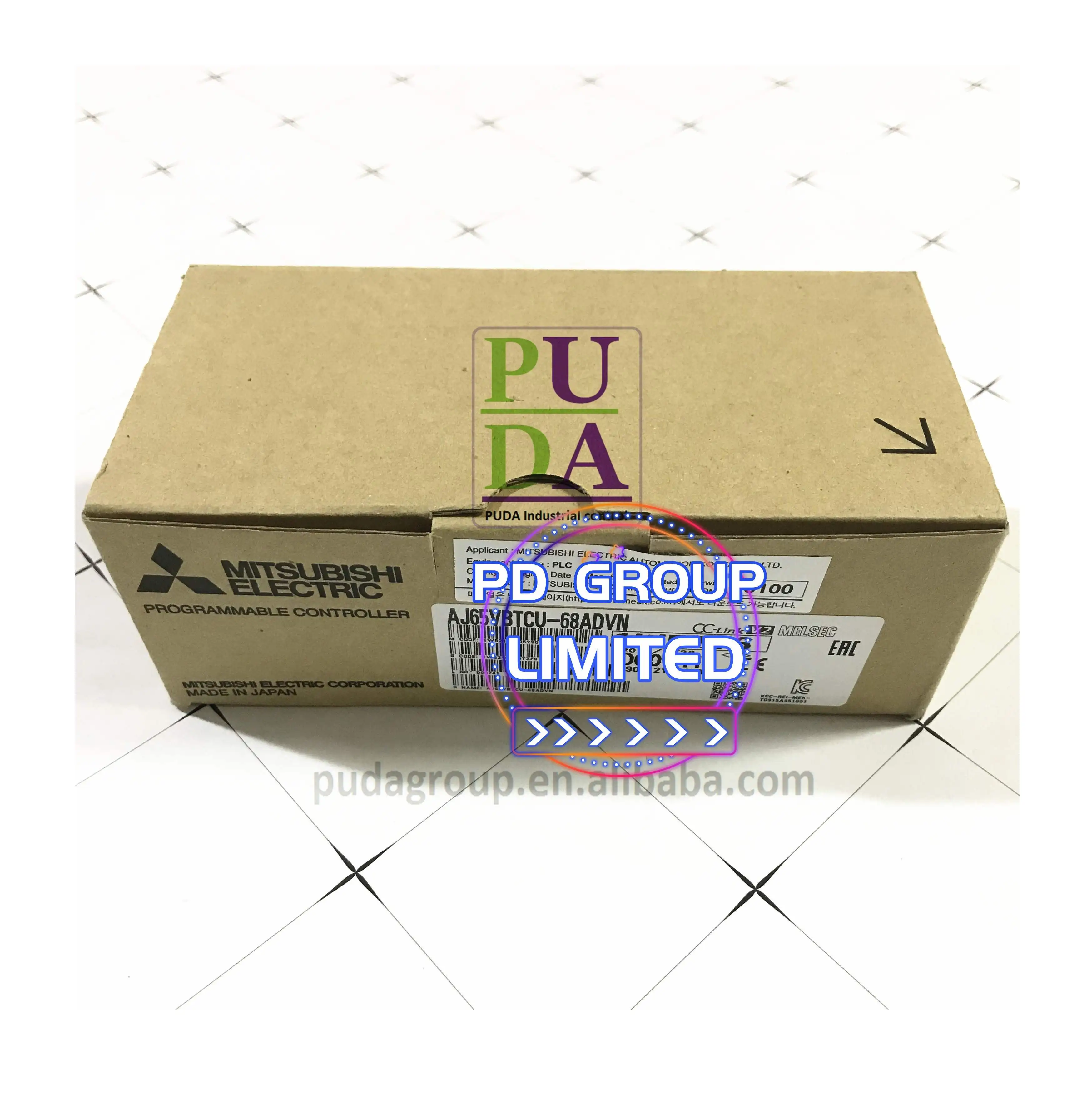 spot goods for new Mitsubishi AJ Series PLC module AJ65VBTCU-68ADIN  warranty 1 year best price AJ65VBTCU-68ADIN