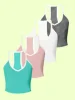 Turquoise + Rose + Blanc + Gris foncé