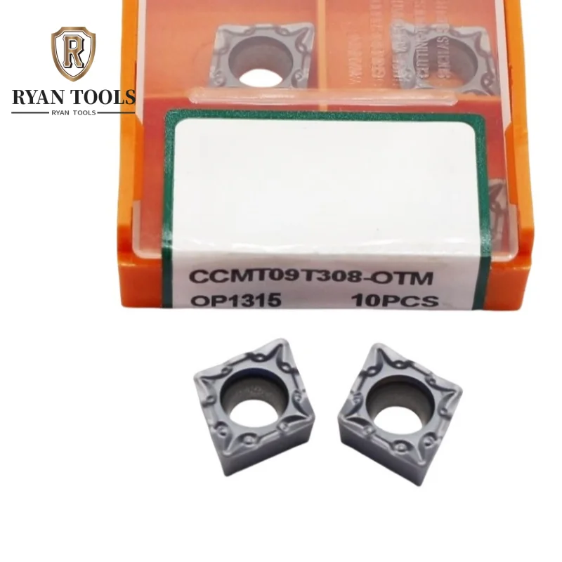 CCMT09T304 & CCMT09T308-OTM OP1315 Tungsten Inserts for CNC Lathe