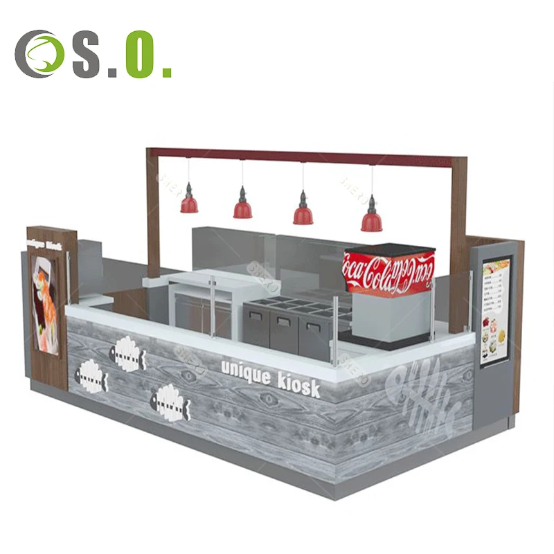 Modern Coffee Shop Decoration Designs Retail Bubble Tea Counter Milk ...