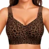 Dark Brown Leopard-Print
