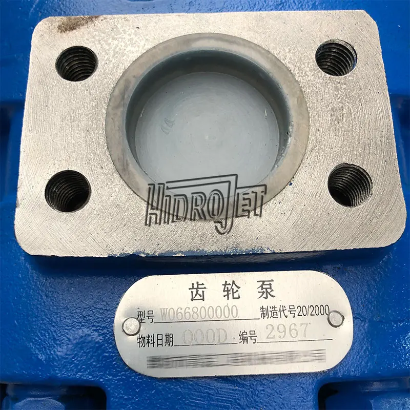 Original W066800000 Hydraulic Gear Pump for SEM ZL60G-E
