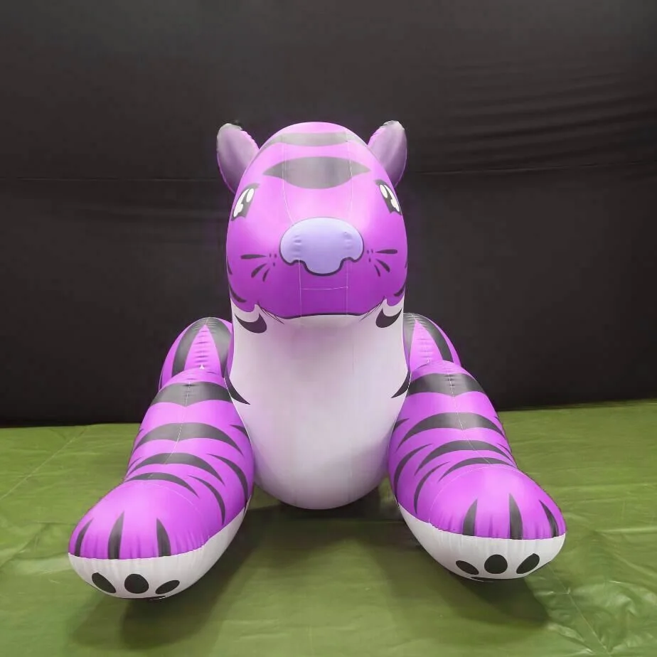 Design Big Inflatable tiger for Advertising Decoration