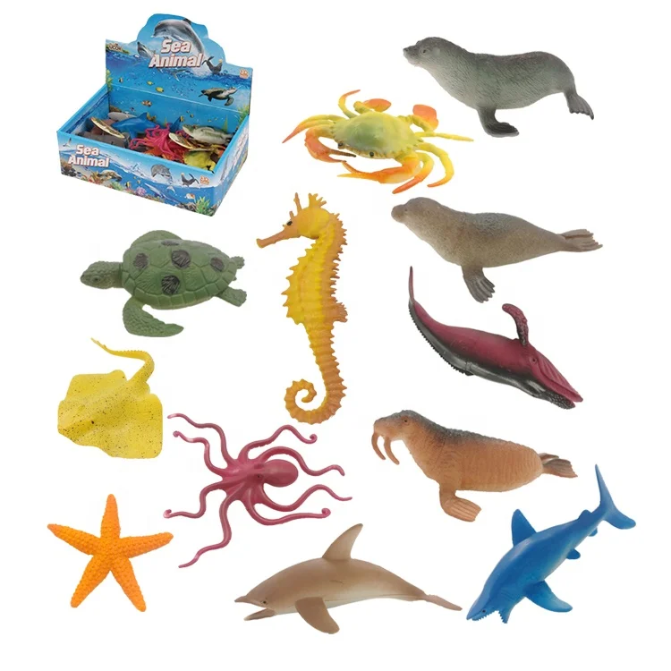 Realistic Sea Animals Figurines,5