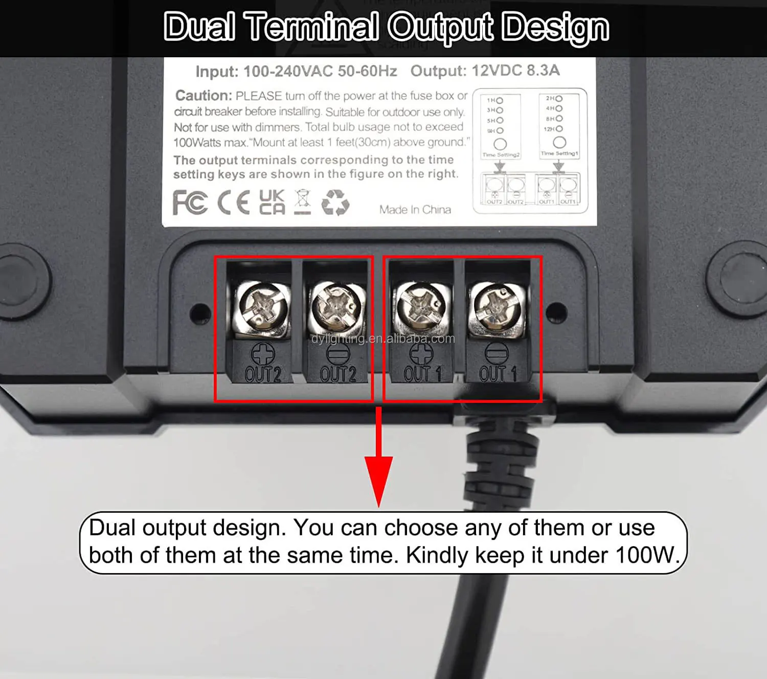 12v Multitap Low Voltage Spotlight Path Light Landscape Lights