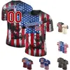 America Flagblack White Red