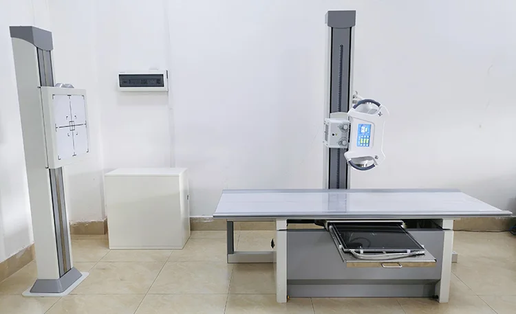 Medical High Frequency Radiography System Digital Stationary DR X Ray Machine Scanner Prices supplier