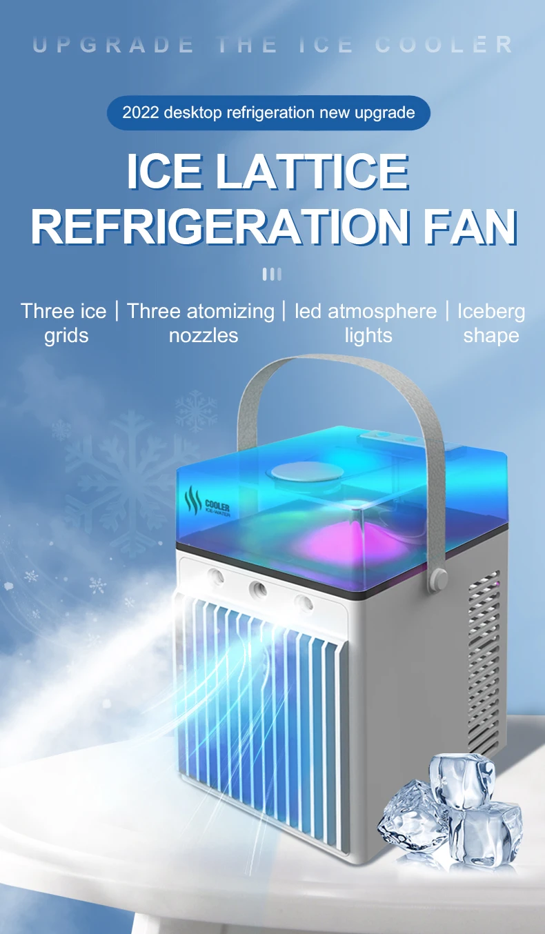 Kotiontech 2023 Best Selling Mini Air Cooler Fan Portable Usb