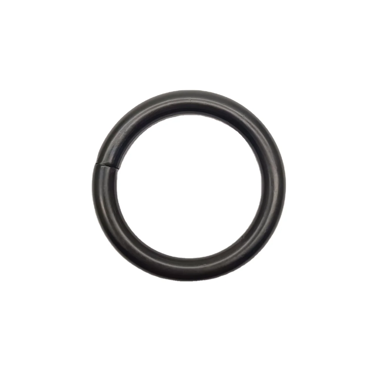 Factory Wholesale 38MM Steel O Ring Hardware Accessories Matte Black O Ring for Bag