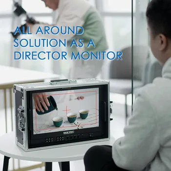 SEETEC ATEM156S-CO 15.6" Full HD Broadcast Monitor, 4x3G-SDI, 3D LUT, HDR, for Live Production, Custom Packaging, B2B detail image