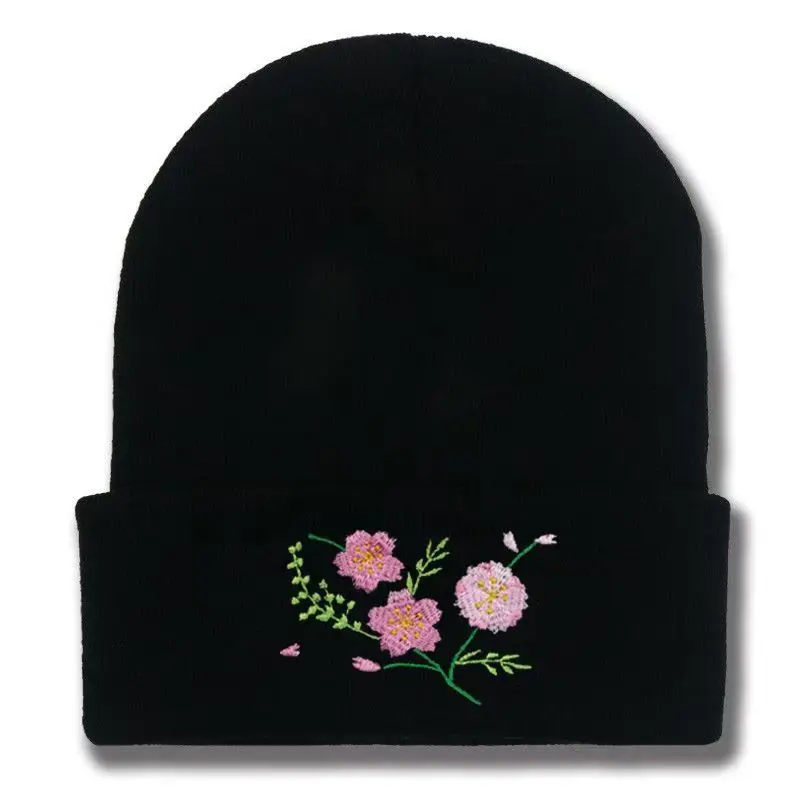 未使用品❗️MURRAL Ice flower embroidery hat MURRAL/Ice flower embroidery hat (Black)