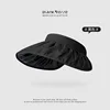 Black vinyl seashell