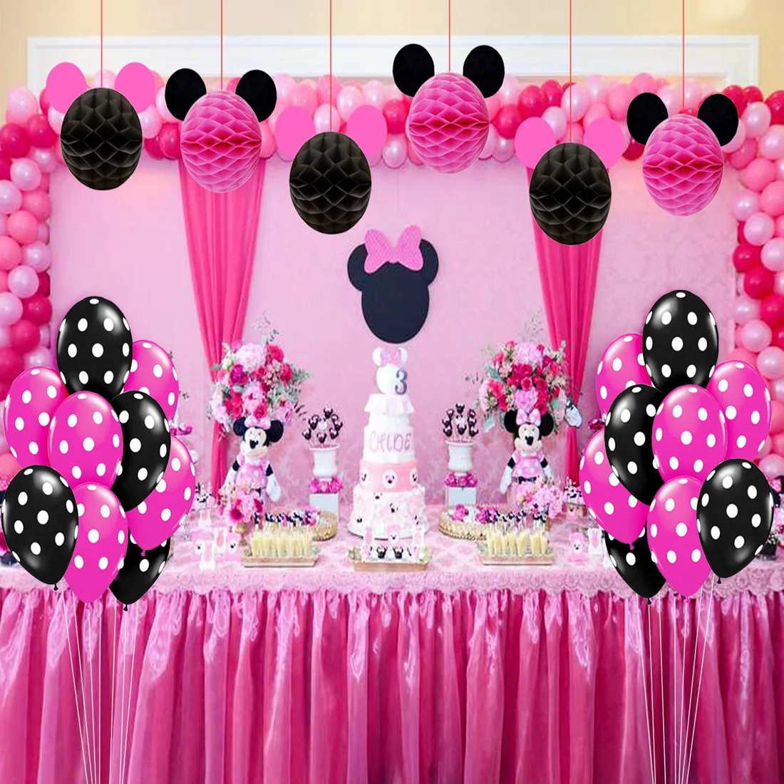 Ballons Mickey Mouse 7 Pouces Rouge Et Noir Decorations De Fete D Anniversaire Bandeau Minnie Boule De Papier Banderole Pour Spectacle Bebe Buy 21 Fete D Anniversaire Decorations Minnie Souris D Anniversaire De Fete D Anniversaire Decors Theme