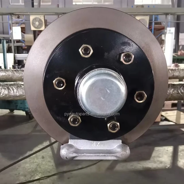 Boat Trailer Suspension Disc Brake Axle With Calliper Assy