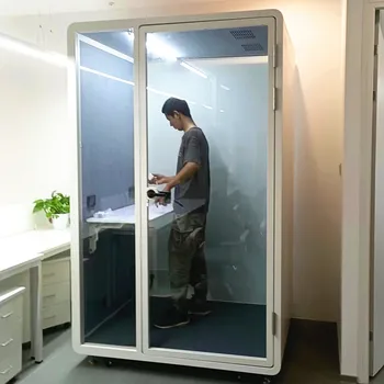 Portable studio booth soundproof booth office 30db soundproof booth customized acoustic soundproof meeting study work pod office