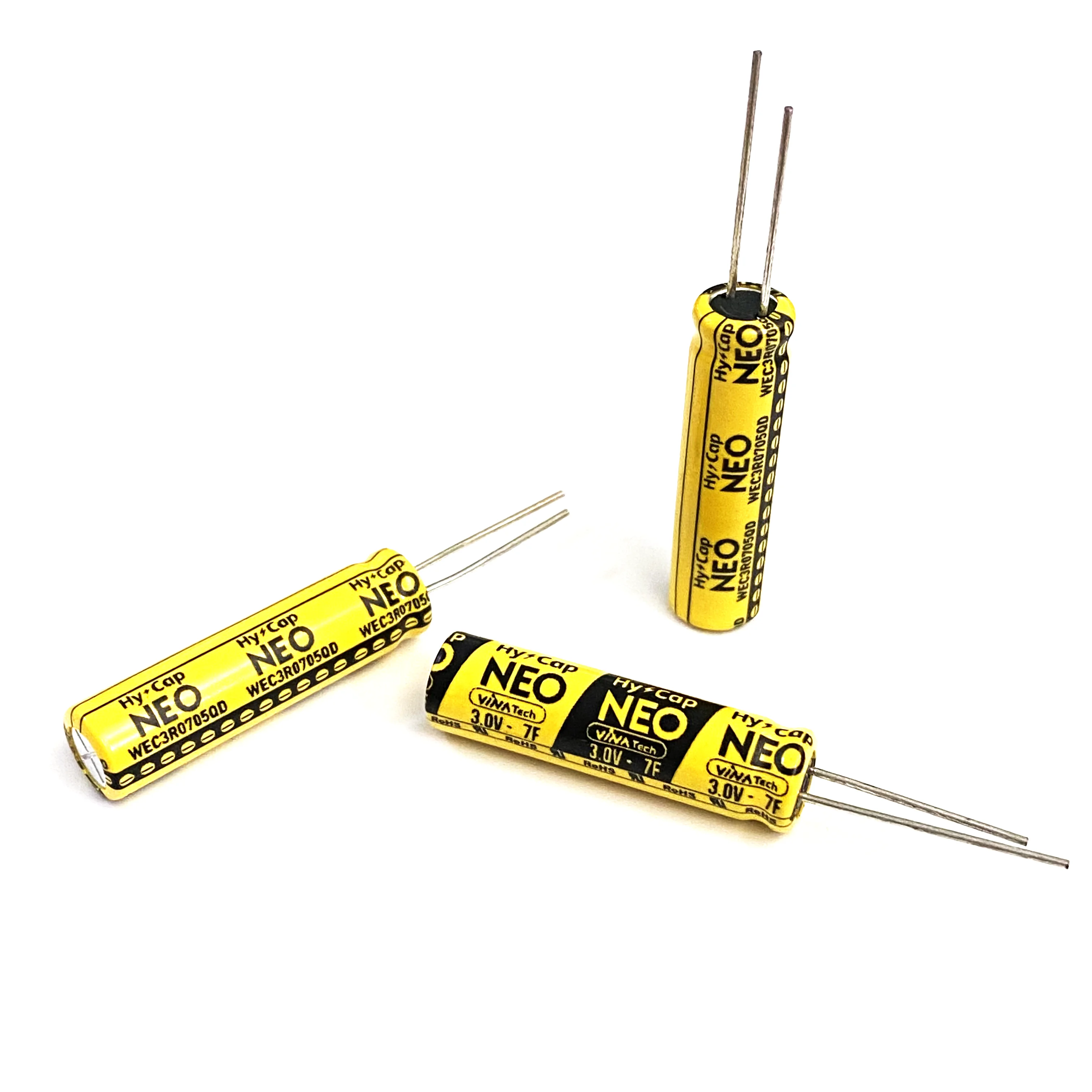 VINA Super Capacitor WEC3R0705QD 3V7F 高能力・長寿命コンデンサ