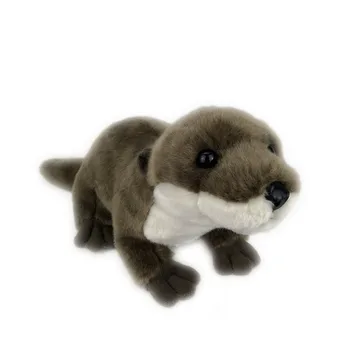 2021 Hot Sale Factory Wild Animals Children's Dolls Stuffed Otter Plush Toys for Gift