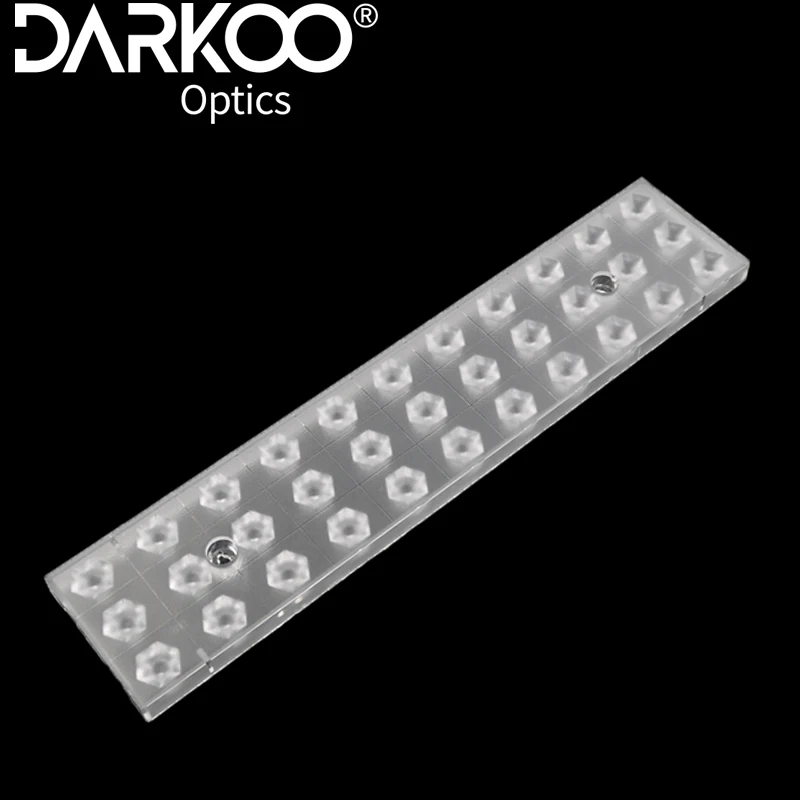 LED Linear Optical Lens With Silicone Gasket