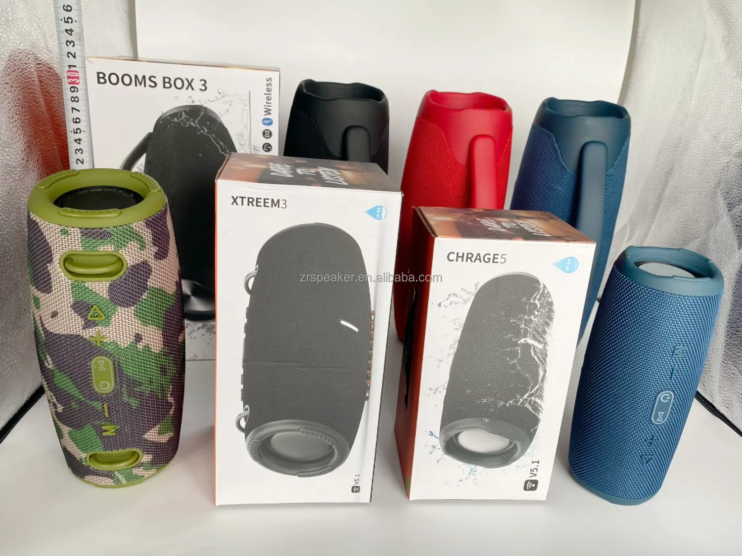 Hot Selling Xtreme 4 Wireless Speaker BT 5.0 Stereo Portable Speaker Loud Waterproof Outdoor Speaker With Straps