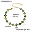 Txe533-green zircon bracelet Lengthen-Promotion