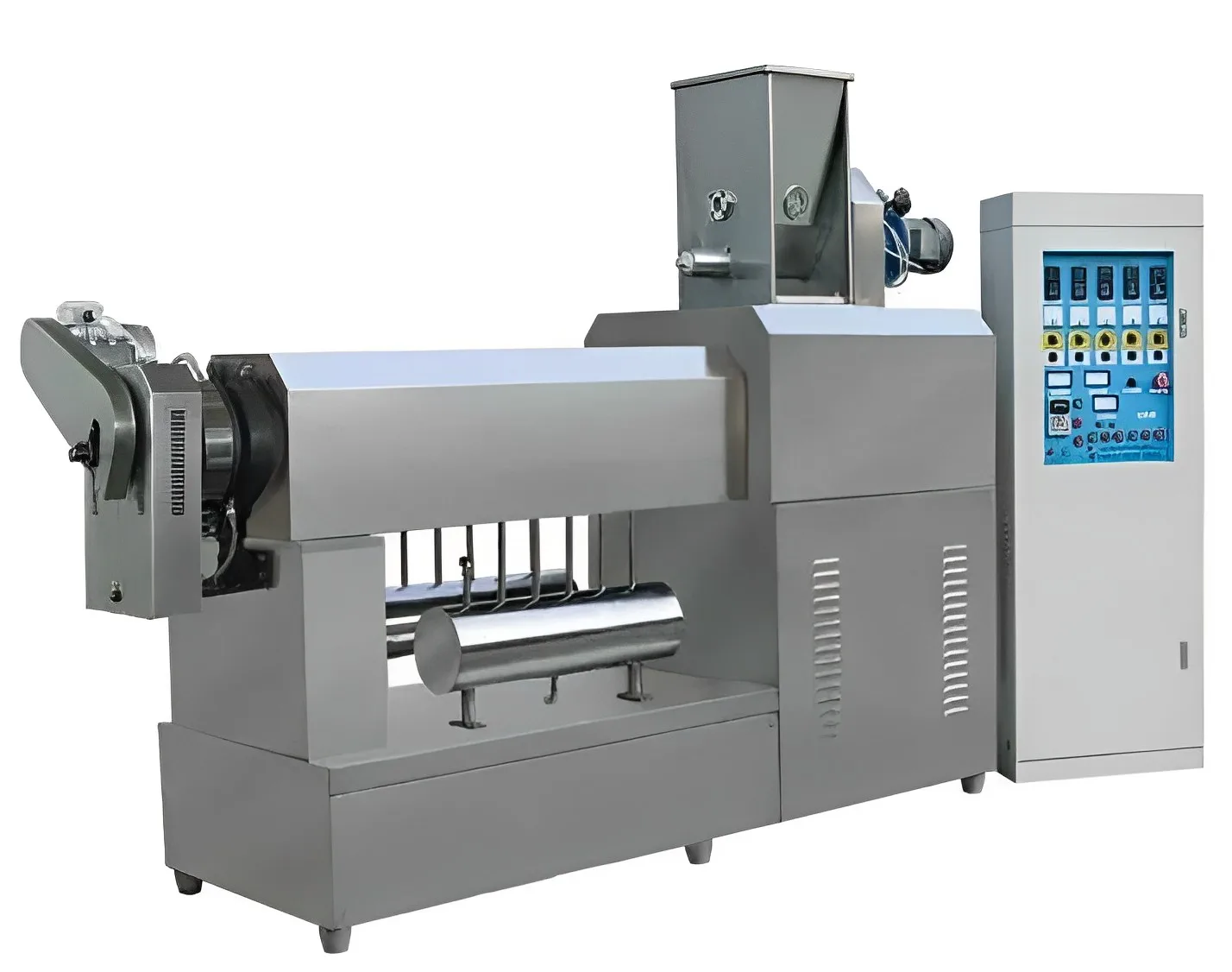 Professional Pasta Extruder Machine 50kg/hr Dough Extruder Pasta Line