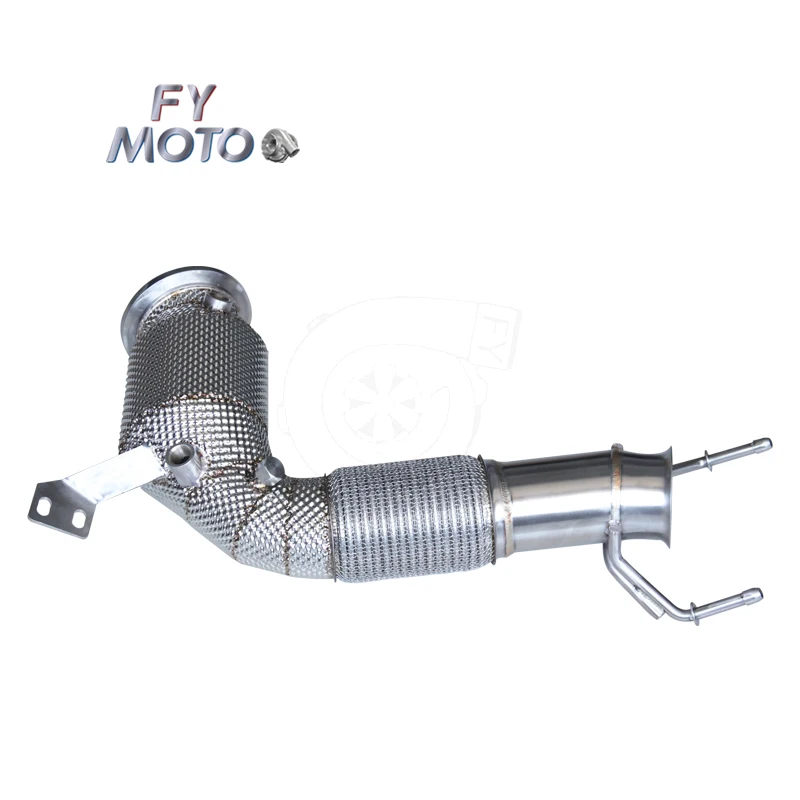 Exhaust Downpipe For Mini Cooper S F55 F56 F57 1.5TURBO B38 With Opf / Gpf With Heat Shield