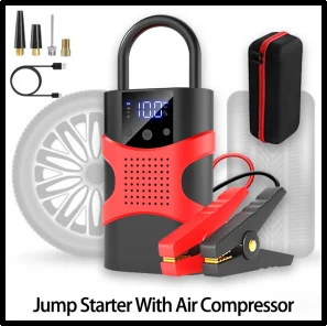 2025 BR Hot Sale Portable Electric Air Compressor 150PSI Type-C LED Multitool Inflator Speed Boost Feature Tire Inflators