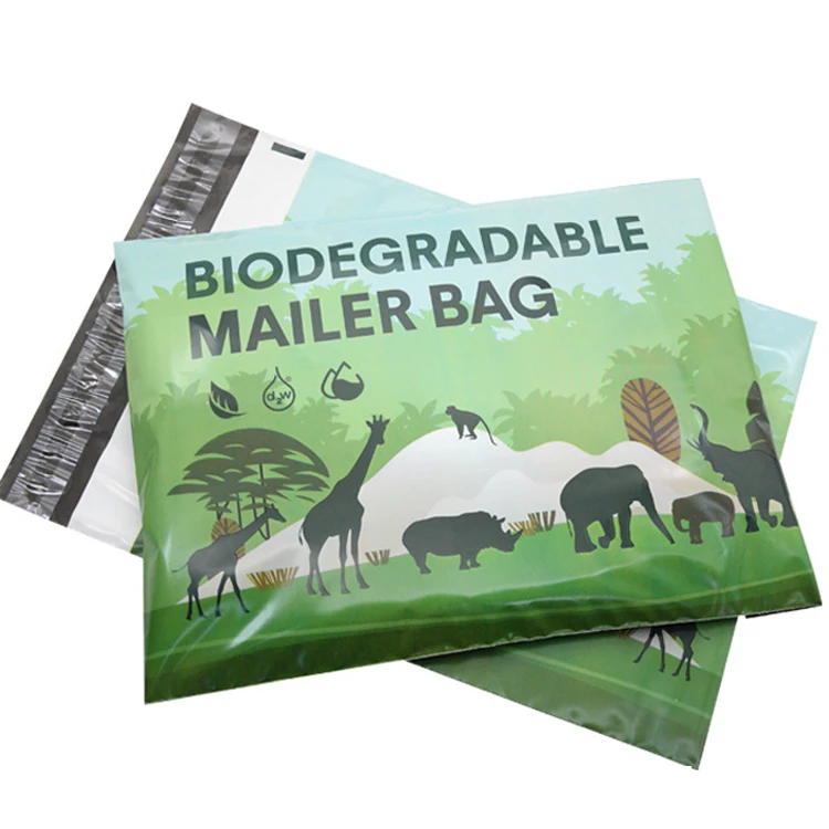 Stock Gift Set Self Adhesive Shipping Packing Polymailer Ecofriendly