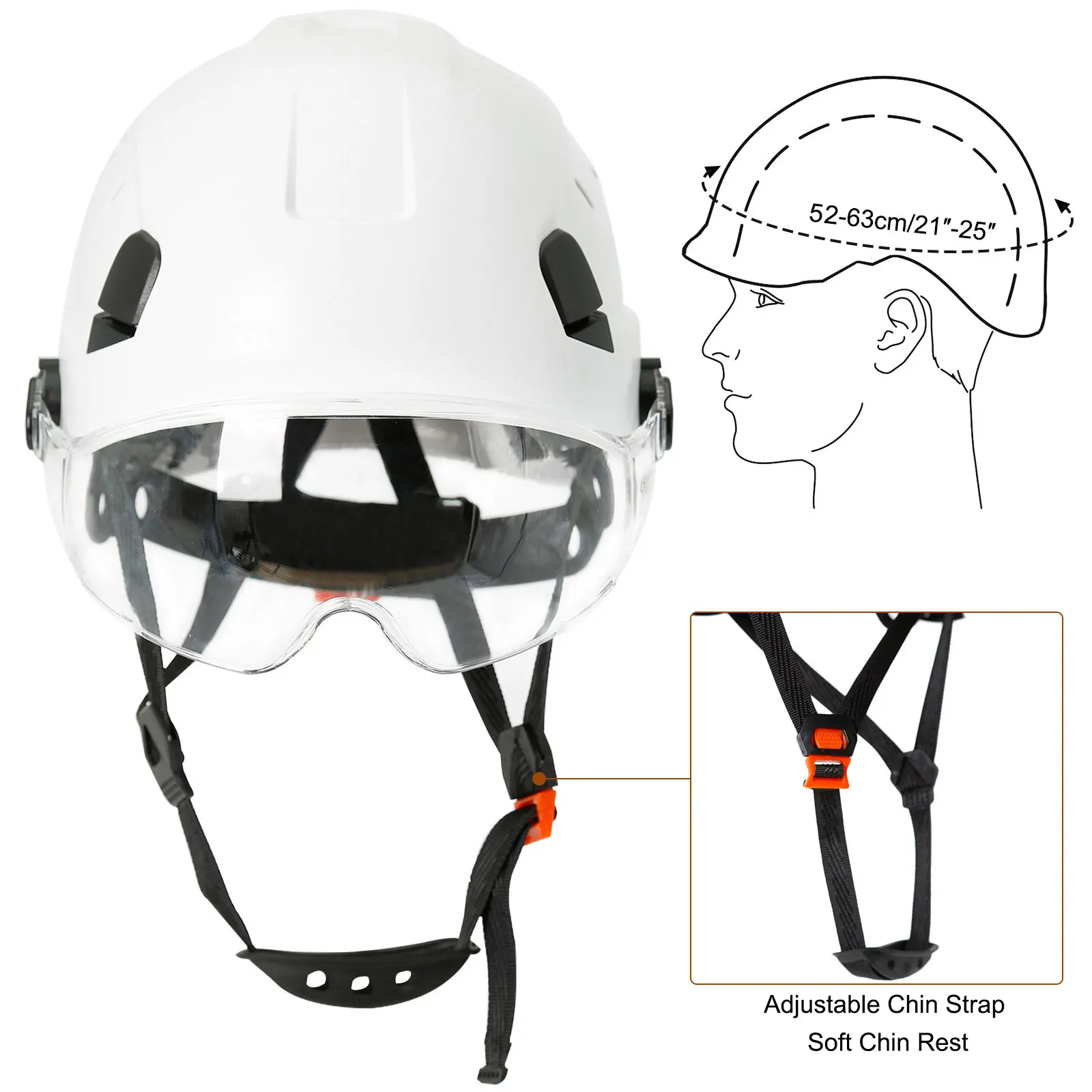 Cheap Price En12492:2012 Certified Adjustable Labor Protection Helmet ...