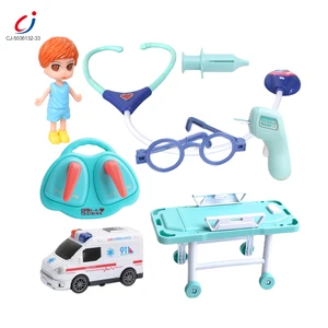 Chengji Realistic Kids Doctor Set Toy Cognitive Experience Simulated Medical Interactive Plastic Pretend Play Toy Set for Kids