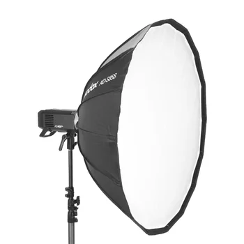 Godox AD-S85S/W 85cm Silver/white Deep Parabolic Softbox with Honeycomb Grid for Godox AD300Pro AD400Pro ML60
