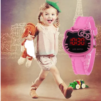 Hello kitty 2024 led watch