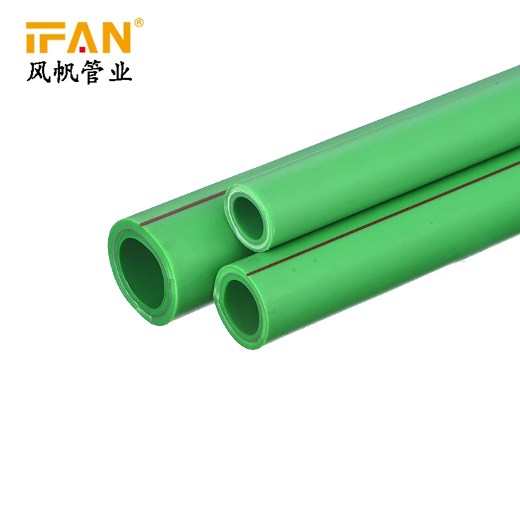 Source Ifan Best Price PN20 PN25 20/25/32/40/50/63mm green white colour  plastic aluminum ppr pipe solar heater pipe for hot water on m.alibaba.com