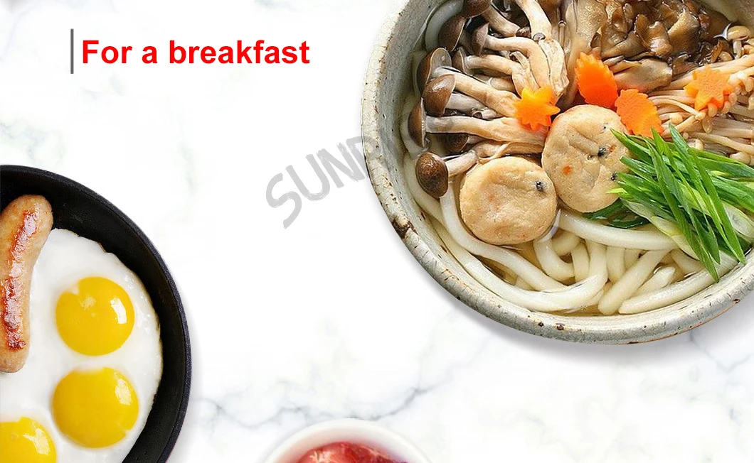 Sunrise 200g Wet Halal Chinese Food Yum Soup Low Carb Fat Coarse Cereal Products Japanese Style