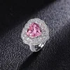 open size Pink diamond ring