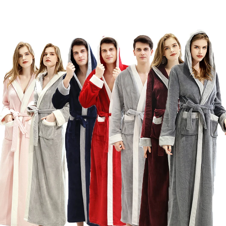 Men's Extra Long Dressing Gown Robe