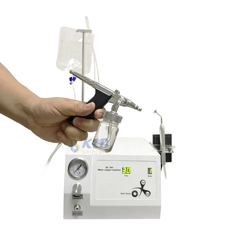 Strong Injection Best 3 in 1 Oxygen Jet Machine Facial Skin Oxygen Revival Facial Glowing Oxygenjet
