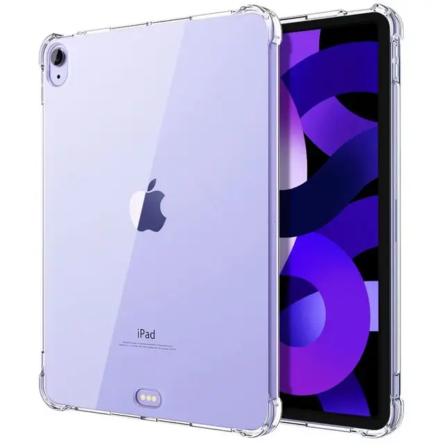 New Arrival Shockproof Flexible Soft Transparent Clear Tablet Case Cover For Apple Ipad Air 5 10.9 2022 Fundas