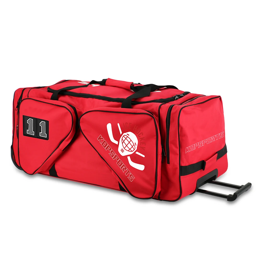 Kopbags Custom Heavy Duty Hockey Bag Wheels Hockey Bag Ice Hockey Equipment Bag