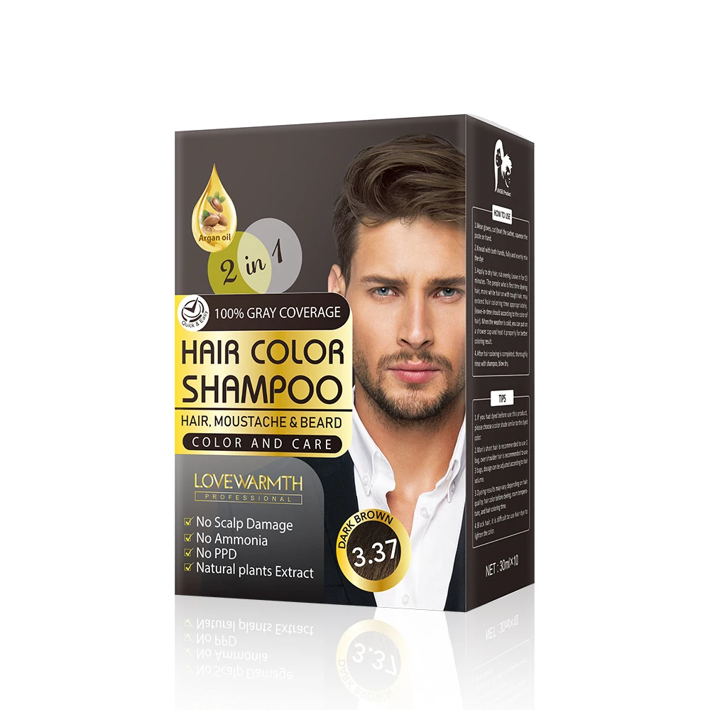 Шампунь для окрашивания волос шампунь для волос саше для окрашивания волос Профессиональный Перманентный итальянский крем 3 минуты окрашивания