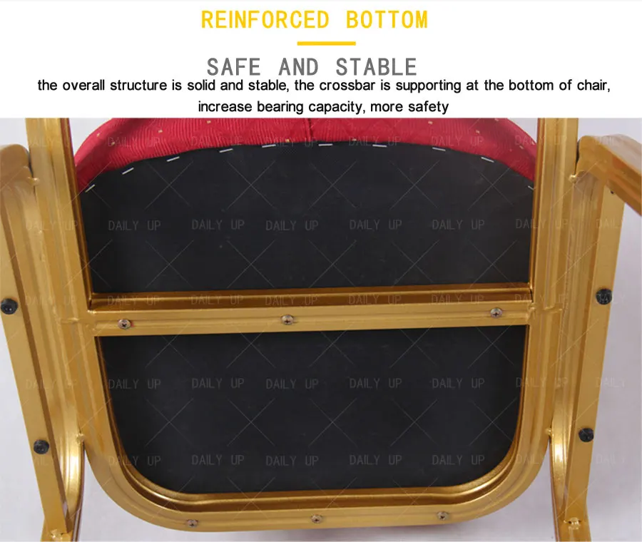 Factory Sale Stacking Banquet Chair Steel Frame And Classic Style Chair Low Price Stackable Hotel Chair For Wedding And Dining