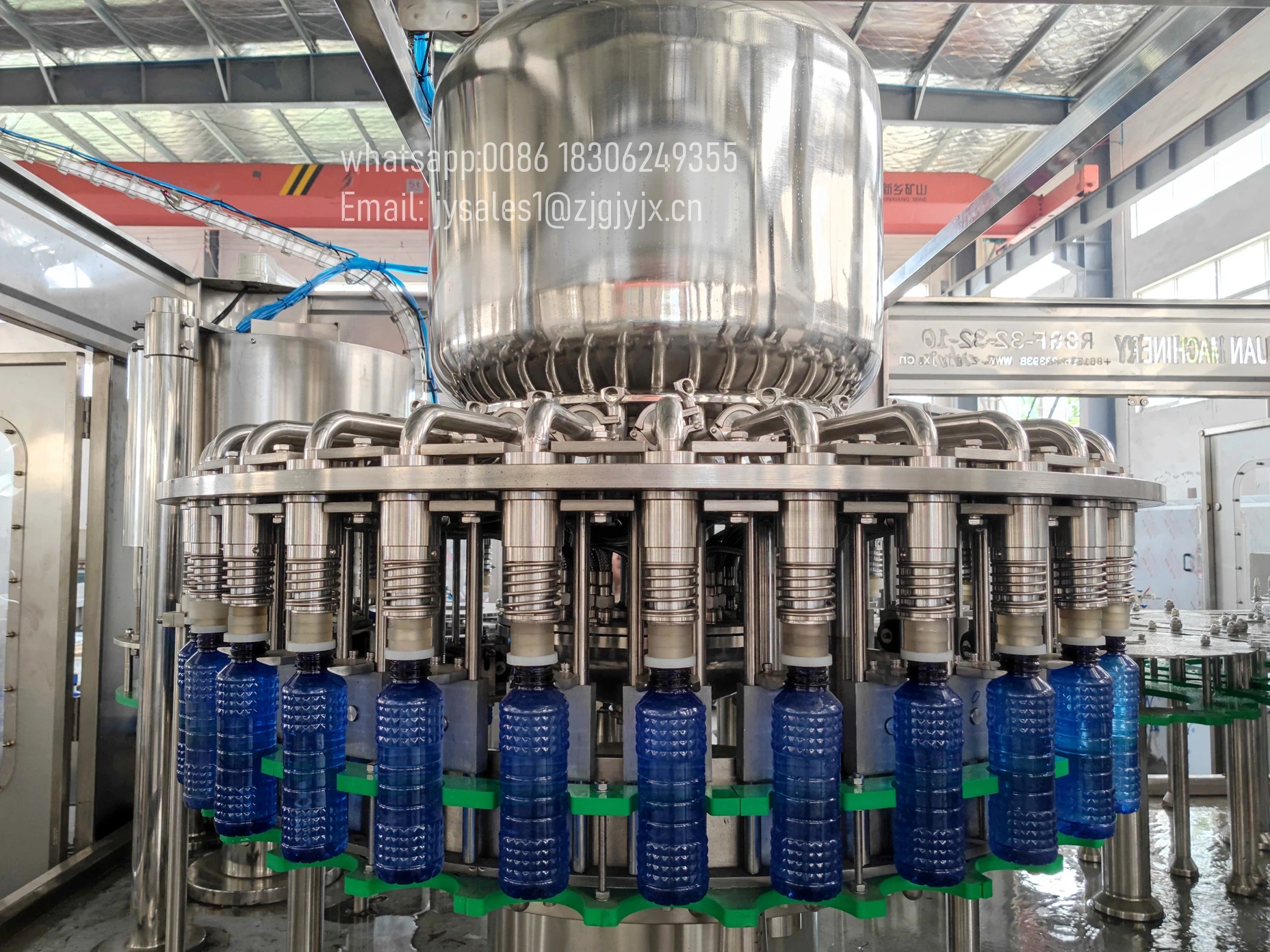 Monobloc 3 In 1 Hot Juice Bottling Plant Filler Machinery Equipment