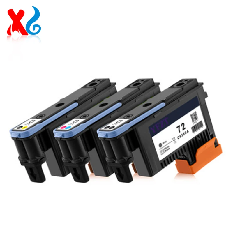 Lot De 4 Têtes D'impression ORIGINALES HP - Pour Officejet 9110 9120 9130 (Réf. C4810A Etc.)