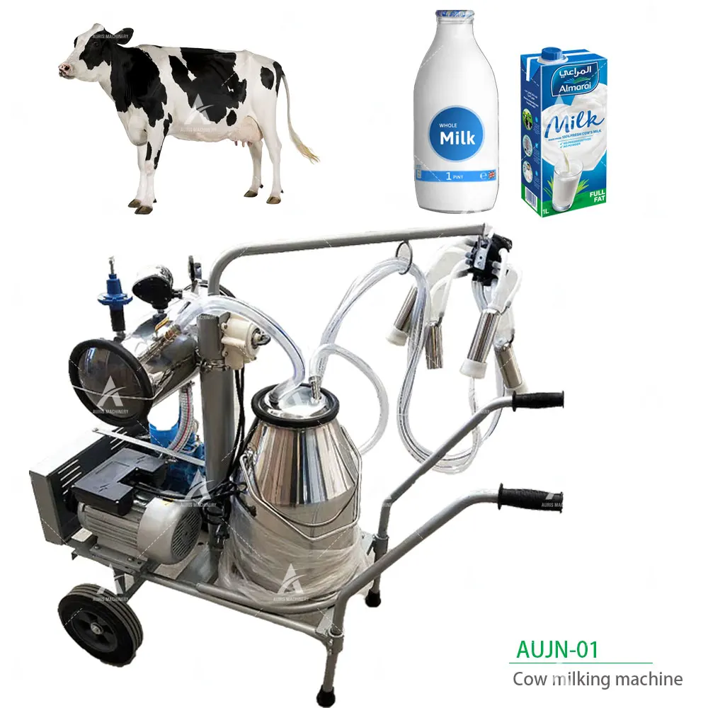 Dairy Farm Used Portable Vacuum Pump Goat/cow Milking Machine In Nepal