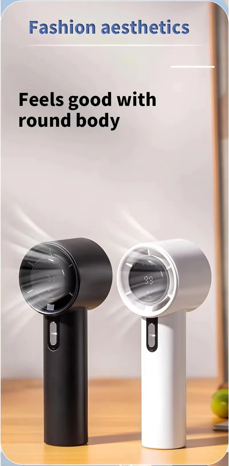 Electric Handheld Mini Fanoutdoor, 100-Speed, USB - detail 12